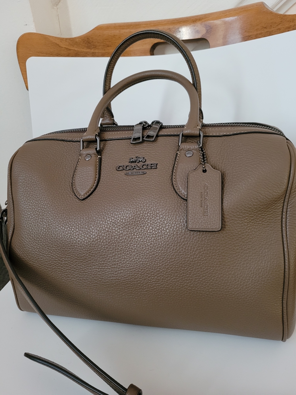 Coach Large Rowan NWOT - Picture 2 of 16